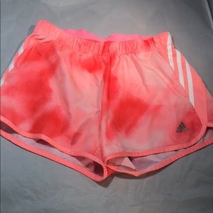 Women’s S Pink Adidas Climate Running Shorts